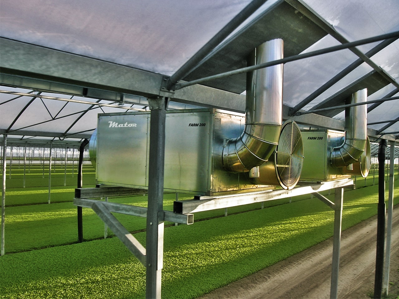 generador aire caliente grandes volúmenes farm agricultura