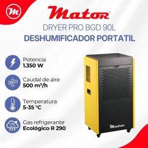 Info Dryer pro BGD 90L