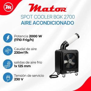Aire acondicionado Spot cooler 2000