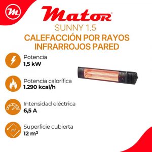 Características spot sunny 1.5