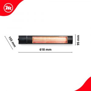 Sunny calefactor infrarojo