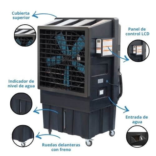 Componentes principales POLAR COOLER FRE22000 